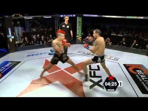 XFC na RedeTV!: Júlio 'Xaropinho' faz luta equilibrada com mexicano