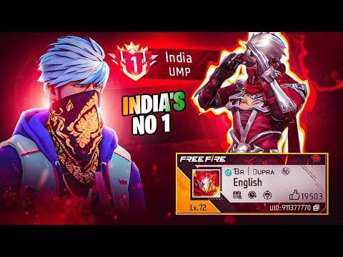 INDIA'S NO.1 PLAYER VS HAKSON BHAI | GOD LEVEL UMP GAMEPLAY | FREE FIRE MAX | HAKSON OFFICIAL