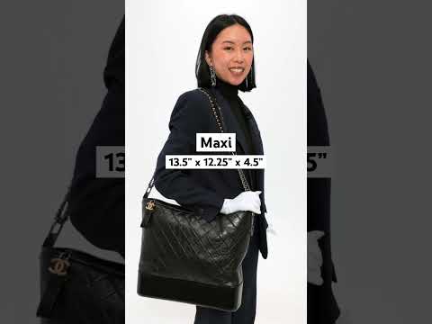 Chanel Gabrielle Hobo Sizes