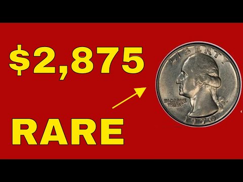 Top 5 Quarters to look for from the 70's! Super rare quarters worth money!