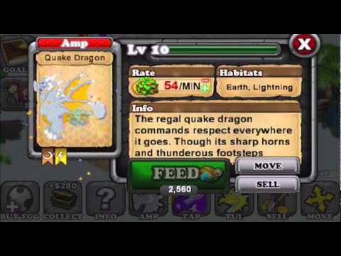 Dragonvale - Quake dragon [Ascended Dragons]