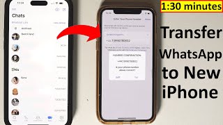 How to transfer WhatsApp from iPhone to iPhone