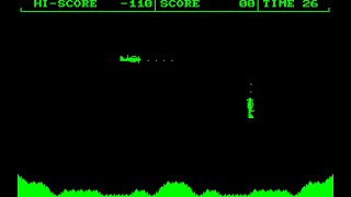 Sharp MZ-80B Game: Dog Fight (1982)