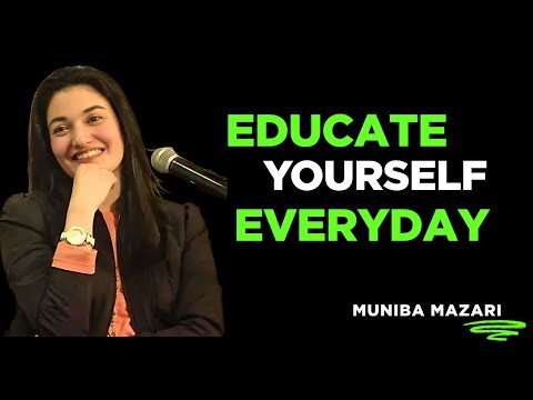 The Power of Daily Self-Education | Muniba Mazari Motivational Speech