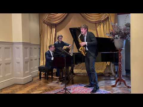 Jonathan Radford, saxophone and Ashley Fripp, piano