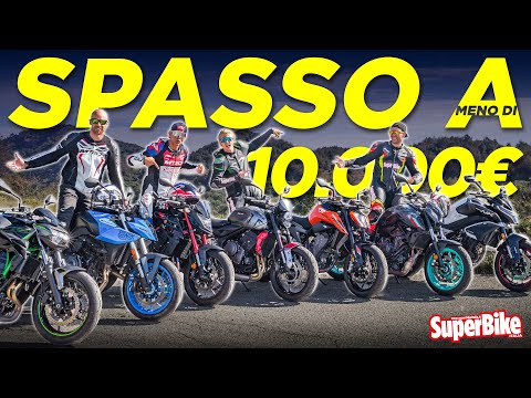 TUTTE CONTRO TUTTE! Le 7 naked sotto i 10.000€ per la patente A2 in una comparativa senza precedenti