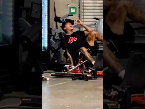 Nyjah Huston's BUILT DIFFERENT #skateboarding #crazy