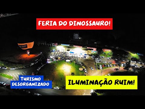 Feira do Dinossauro, sem iluminação! #euamofernandopolis ❤️