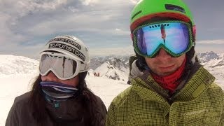 preview picture of video 'GoPro snowboarding Mölltaler Gletscher'