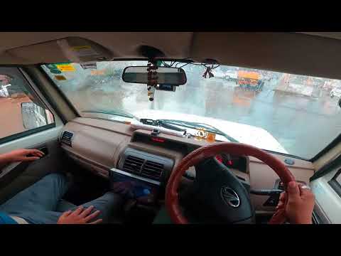 Bolero driving heavy rainy day |pov drive 🌧️🌧️