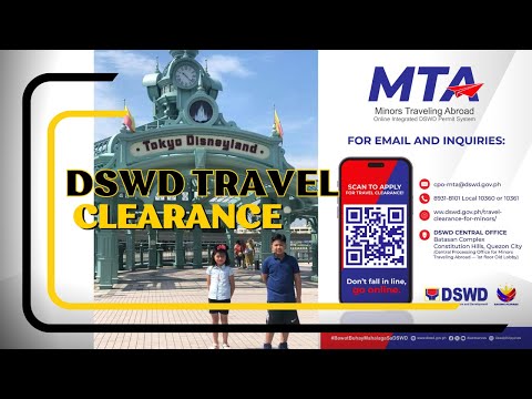 HOW TO SECURE A TRAVEL CLEARANCE FOR MINOR CHILDREN FROM THE DSWD