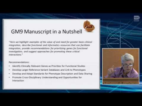 Report: Genomic Medicine IX Meeting - Carol Bult