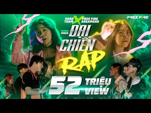 ĐẠI CHIẾN RAP: @heroteam.official x STREAMERS FREE FIRE | MÈO SIMMY x CÔ NGÂN [OFFICAL MV]