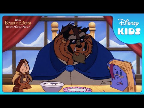 Beast Gets Distracted When Belle Tells Him a Story 🕯️ | Beauty and the Beast: Belle's Magical World