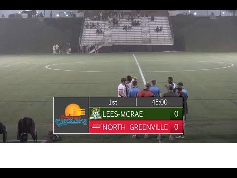 North Greenville vs. Lees-McRae - NGU Men's Soccer 2018