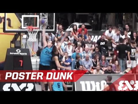 Awesome Poster Dunk by Rozendaal - Prague - 2016 FIBA 3x3 World Tour