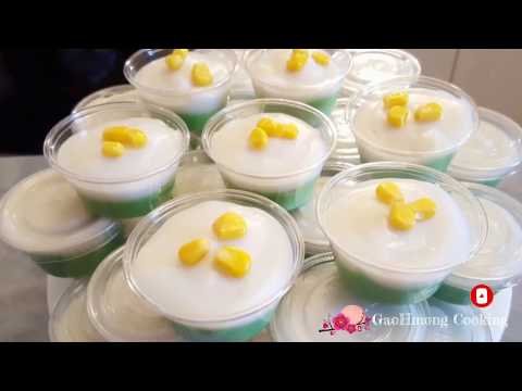 Qhaub noom tako- Pudding Thaï #gaohmoncooking