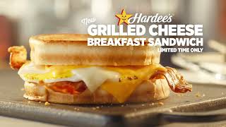 Hardee's Grilled Cheese Bacon Burger & Breakfast Sandwich CozyUp