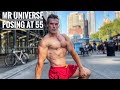 Master Poser & Natural Mr Universe Freestyling in NYC at 55!