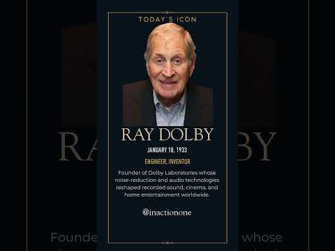 The name behind “Dolby sound” — born today. #birthday