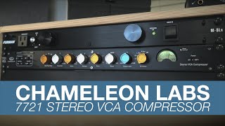 Video thumbnail for Chameleon Labs 7721 Stereo VCA Compressor | zZounds by zZounds