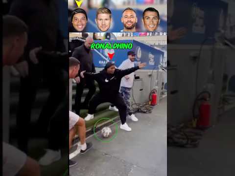 Ronaldo vs Ronaldinho vs Neymar vs De Bruyne – Nutmeg Challenge ⚽🔥