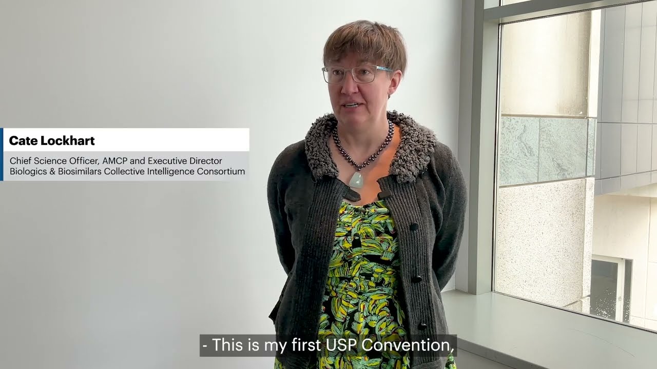 2025 USP Convention Meeting – Cate Lockhart wants more quality-assured biosimilars