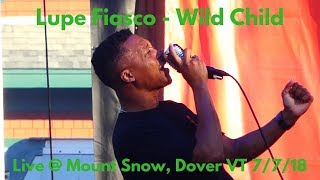 Lupe Fiasco - Wild Child LIVE @ Rock The Roots Mt Snow Vermont 7/7/18