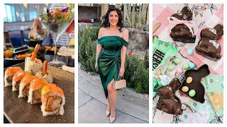 Week in My Life: Fundraiser Gala, Sushi Girl Time, Chocolate Bunny Treat Canisters