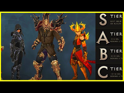 TOP 3 BEST Classes Season 26 Diablo 3!