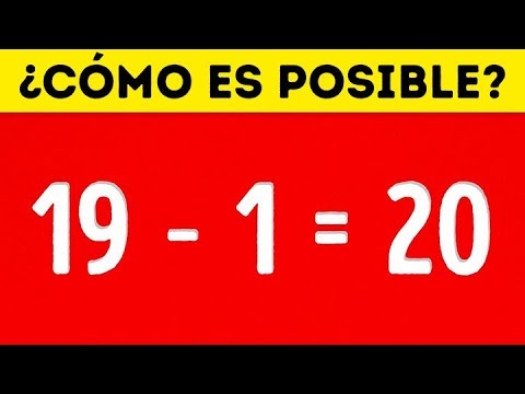 ¡Fortalece El Cerebro y Resuelve Estos Acertijos Matemáticos!