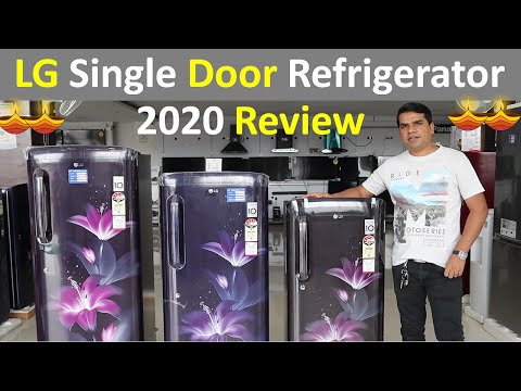Blue charm lg single door refrigerator