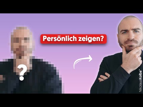 Zeige dich auf deiner Webseite - 5 Gründe warum!