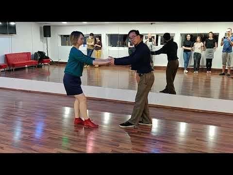 KS / Lindy Hop / Int 2 / week 1 (2019.02.13) - Shorty & Ira