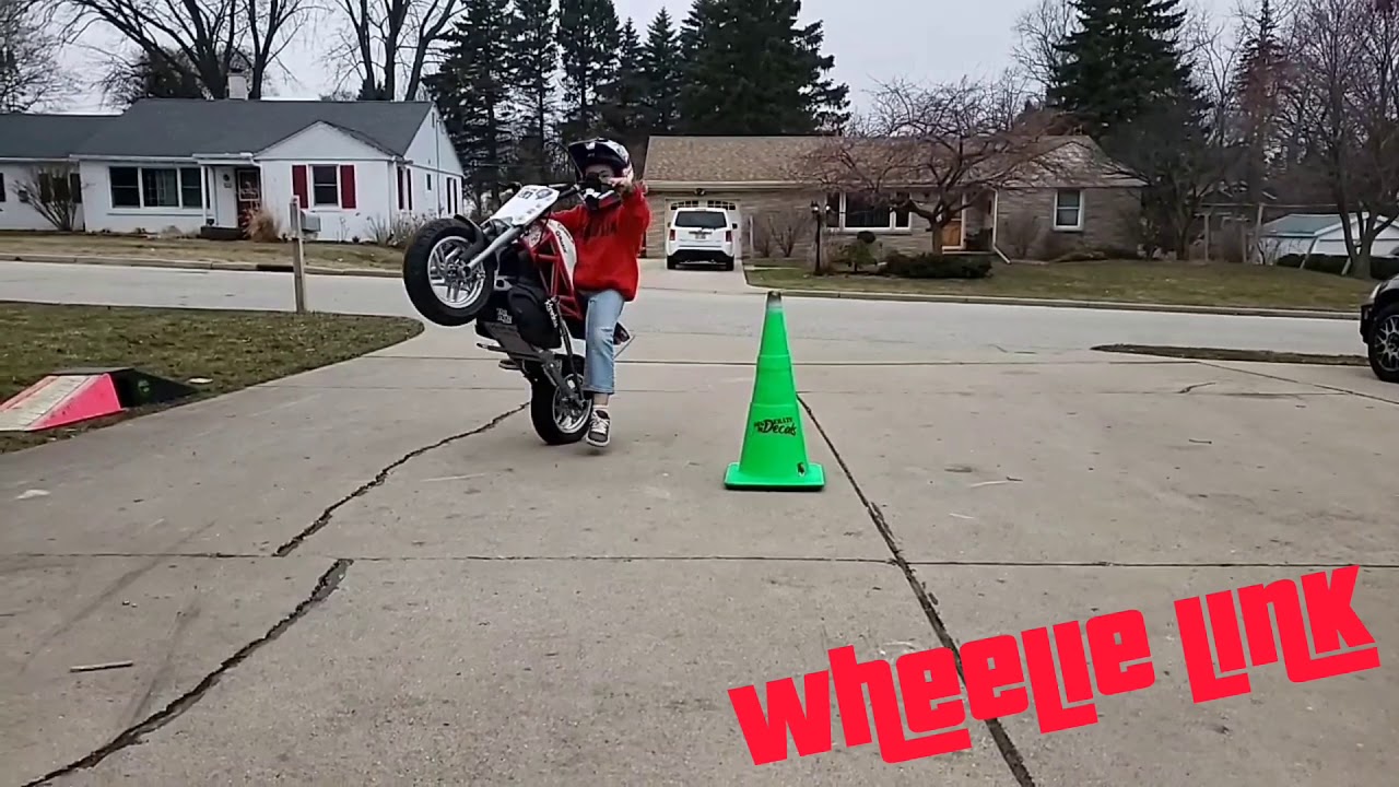 Circle wheelie FAIL!