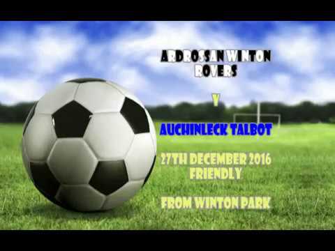 Ardrossan Winton Rovers v Auchinleck Talbot - 27th December 2016