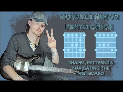 How to Move the Minor Pentatonic Scale: The E & A String Tonic Patterns.