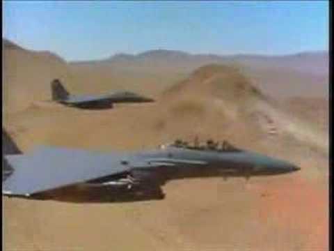 Fighter jet music video