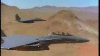 Fighter jet music video