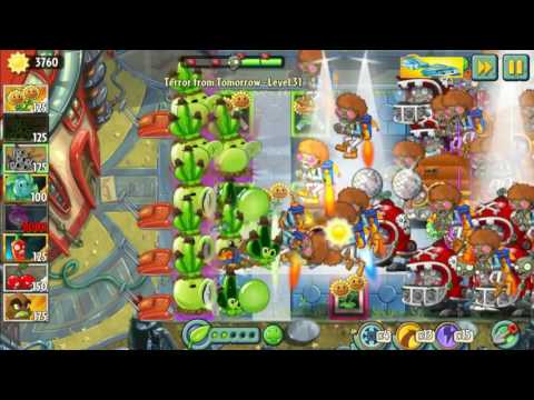 Pea Pod Pvz 2 Vs Treasure Yeti Zomboss In Plants vs. Zombies 2: Gameplay 2016