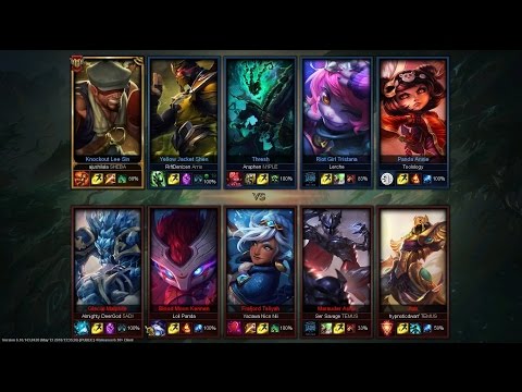 League of Legends - Yellow Jacket Shen vs. Malphite (Top)