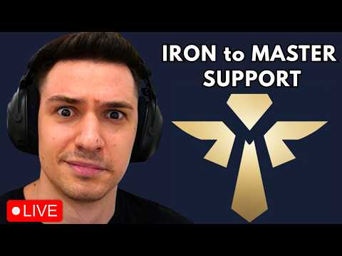 🔴 [LIVE] CAT DE GREU E SA IESI DIN LOW ELO CU SUPPORT?  SILVER 4 14W-3L ZIUA 2