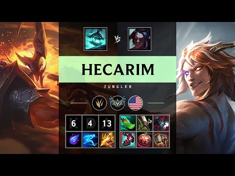 Hecarim Jungle vs Kayn - NA Challenger Patch 25.15