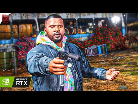 GTA V: 'Kill Trevor' Final Mission in 8K! Maxed-Out Gameplay Ultra Ray Tracing Graphics MOD