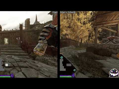 #SHORTS - Flail & Shield's Attack Tech!