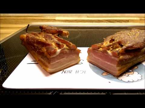 Schweinebauch Räuchern leicht gemacht