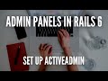 Admin Panels In Rails 6 Set Up ActiveAdmin 1 3 RubyOnRails