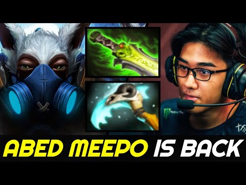 ABED back to Signature Meepo — Mid vs Puck