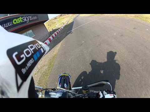 Davey Todd #742 GoPro HD Hero Supermoto Track Day @ Rowrah