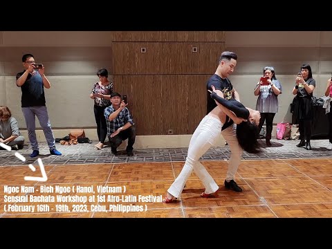 Frío Remix (Jensen feat. Pinto Picasso) | NGOC NAM Y BICH NGOC | 1st Afro-Latin Festival Philippines